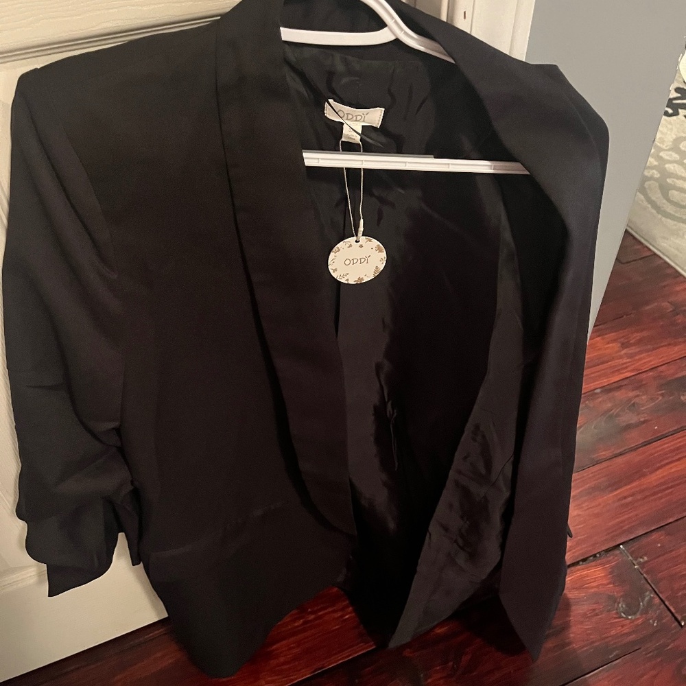 Black business jacket